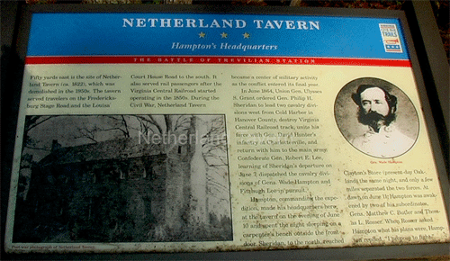 Netherland Tavern historic Plaque 